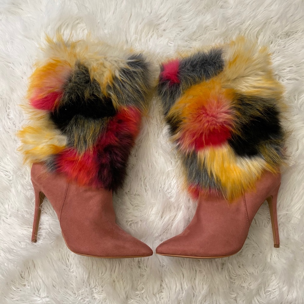 Multicolored boot